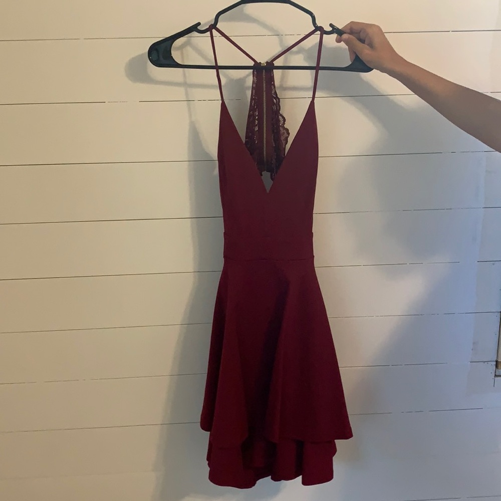Red dress